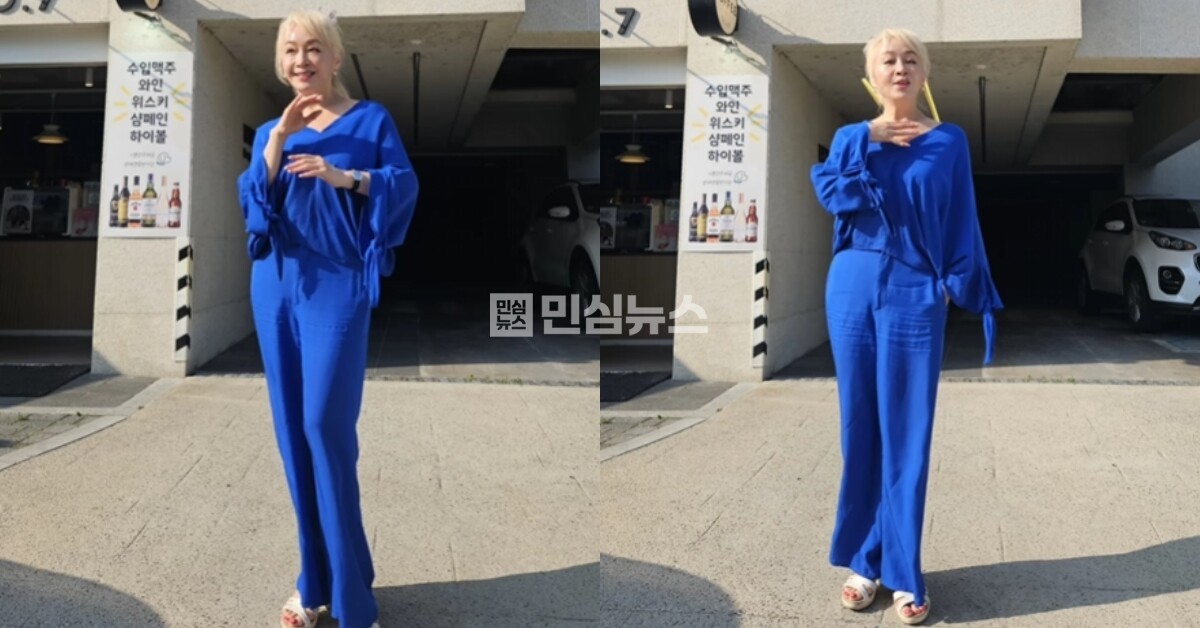홍진경 빨간니트는 사과, 박해미 올블루 패션은 침묵…연예계 정치색 논란 (+올레드, 올블루, 정치색, 이재명, 대선)